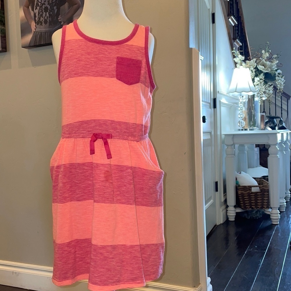 Peach and Pink Dress